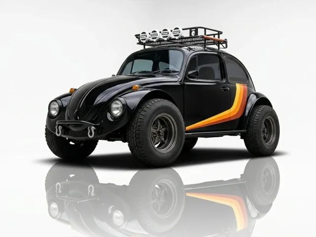 Rugged 1966 Volkswagen Baja Bug