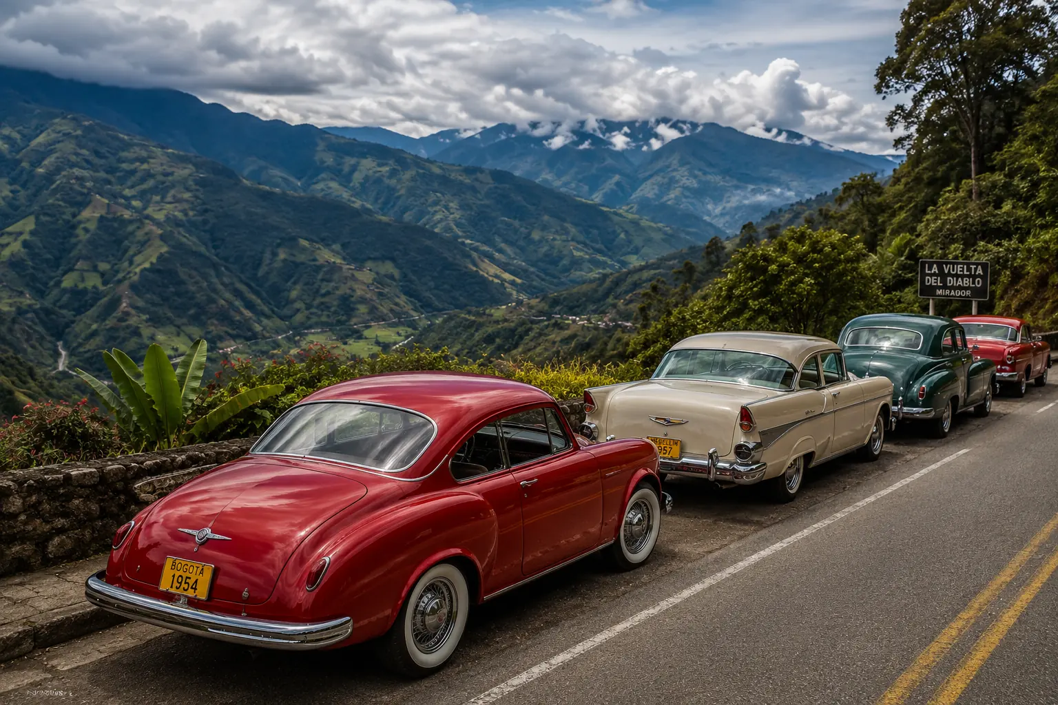 Por qué los autos clásicos prosperan en Colombia