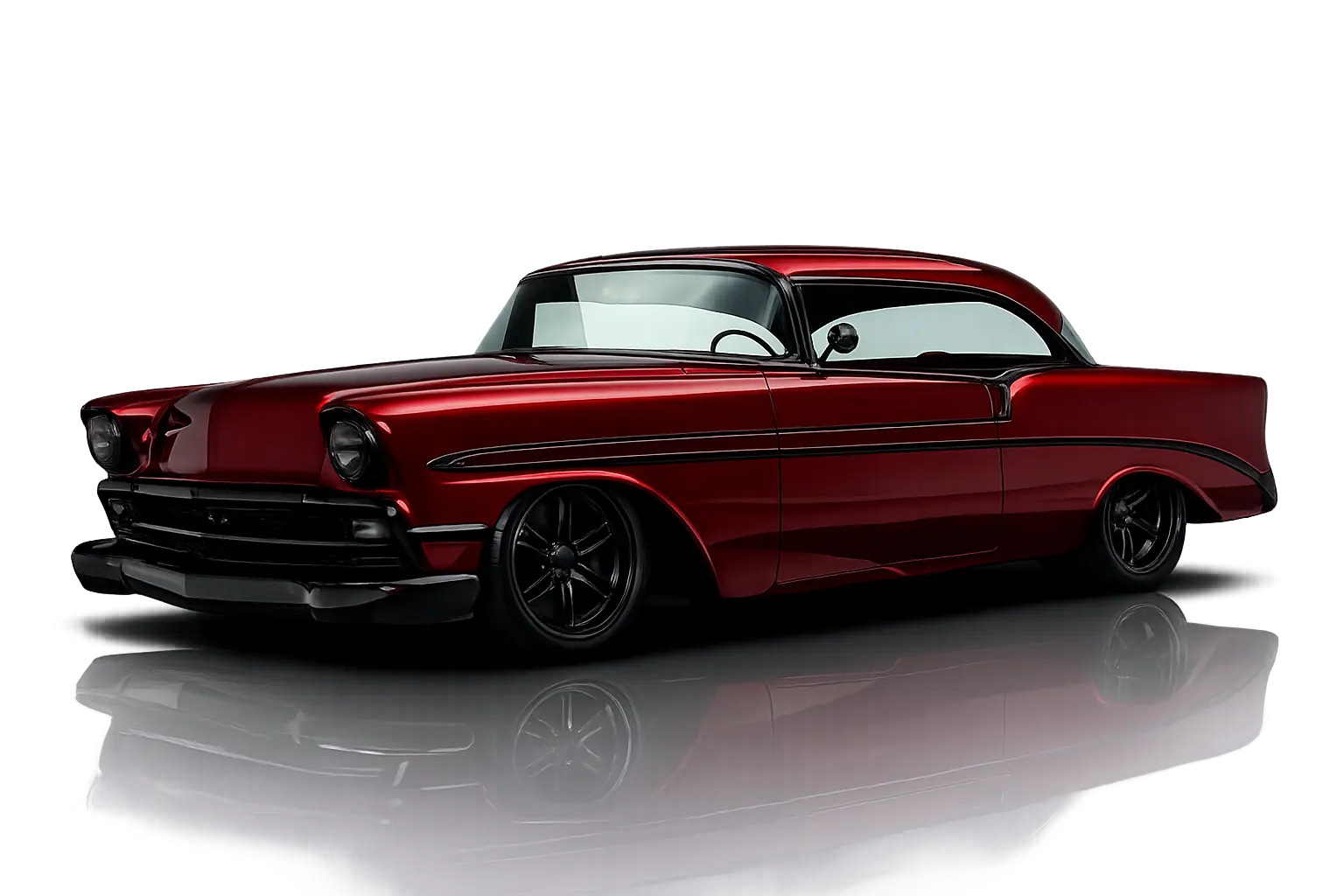 Restauración de un Chevrolet Bel Air 1956, un clásico americano, en nuestro taller de Armenia, Quindío.
