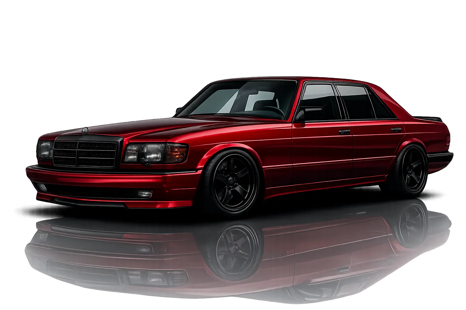 Restauración de un Mercedes-Benz W126 S-Class en nuestro taller de Armenia. Especialistas en Mercedes-Benz clásicos.